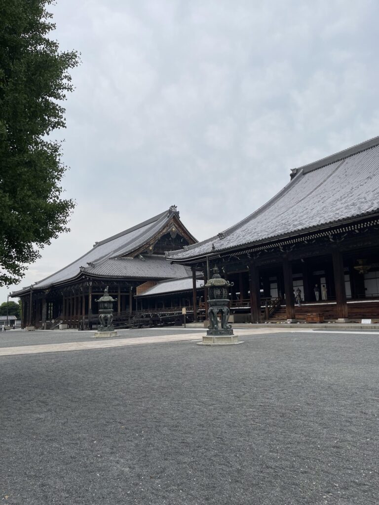 Nishi Honganji Temple's Amida Hall and Miedo Hall